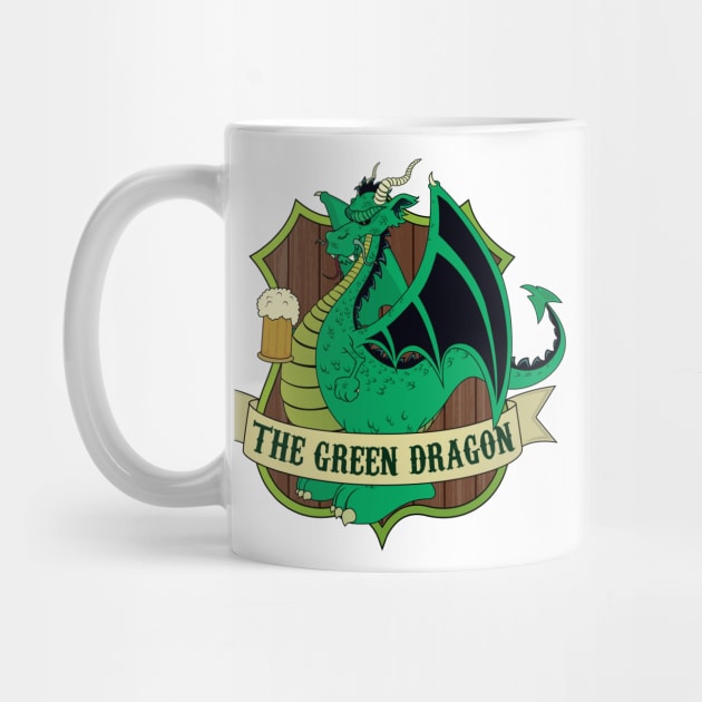 The Green Dragon Pub by mangulica